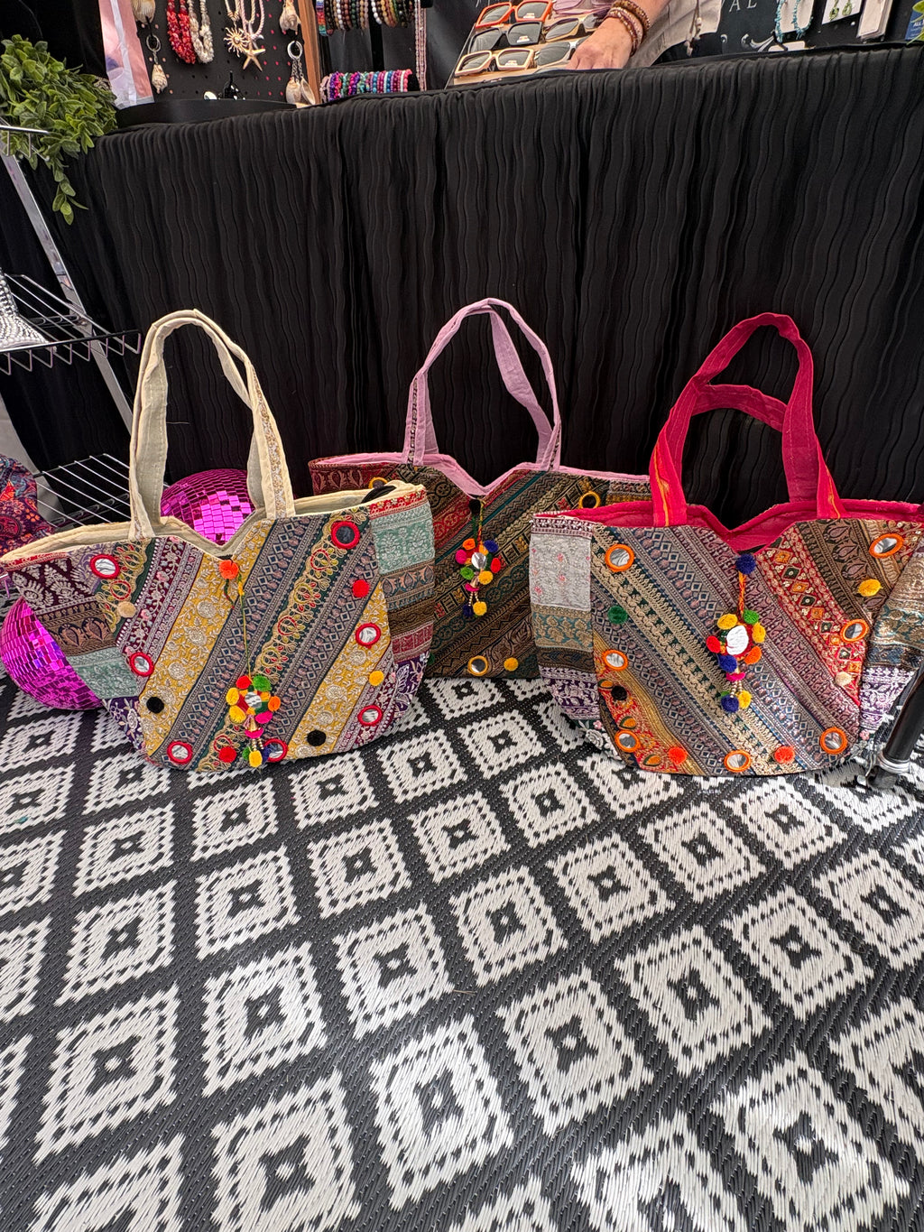 Bohemian tote bag