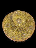 Vintage sari cowboy hat