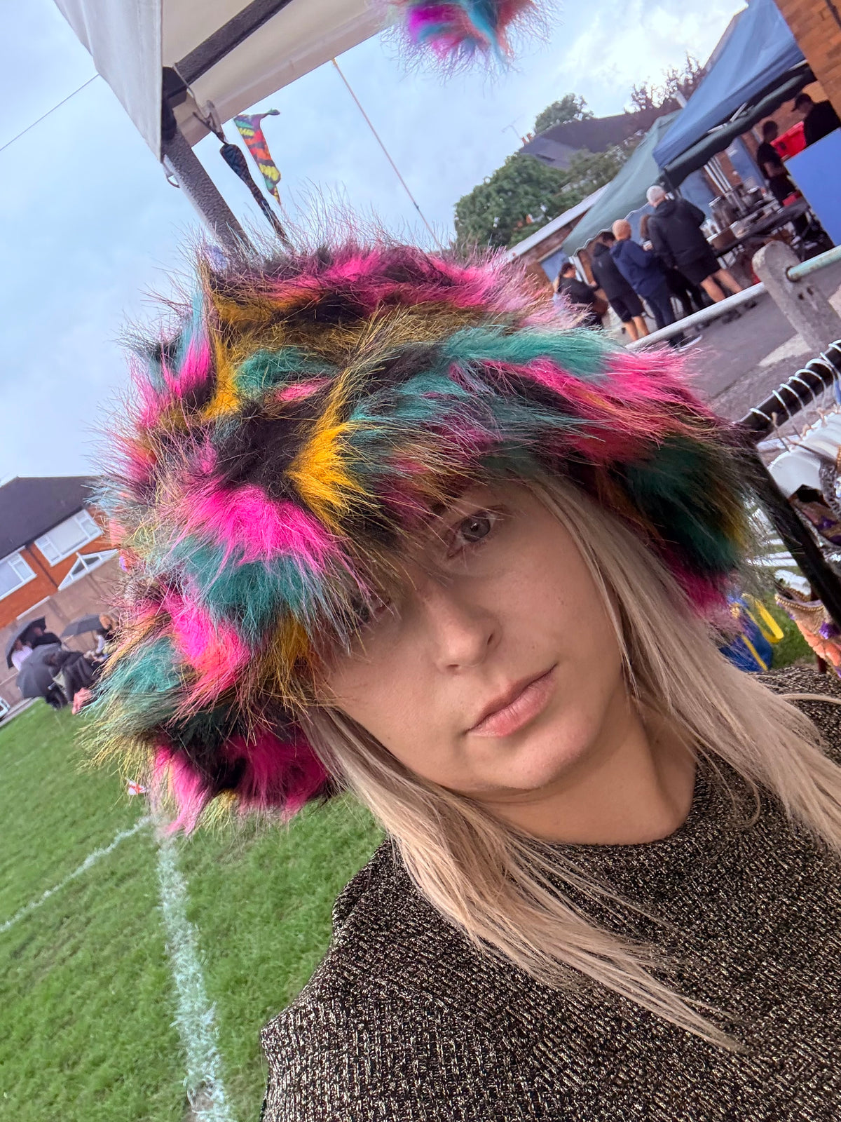 Fluffy Bucket Hat