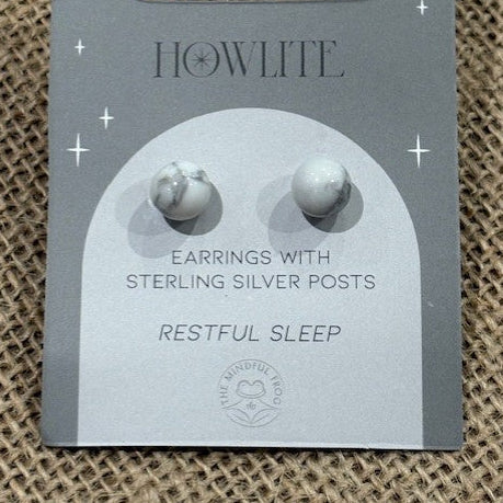 Beaded Stud Earrings