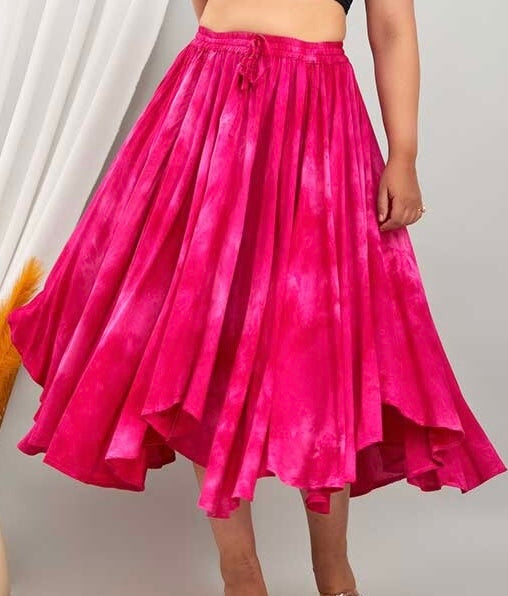 Long braid skirt