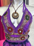 Embellished Vintage Sari Top